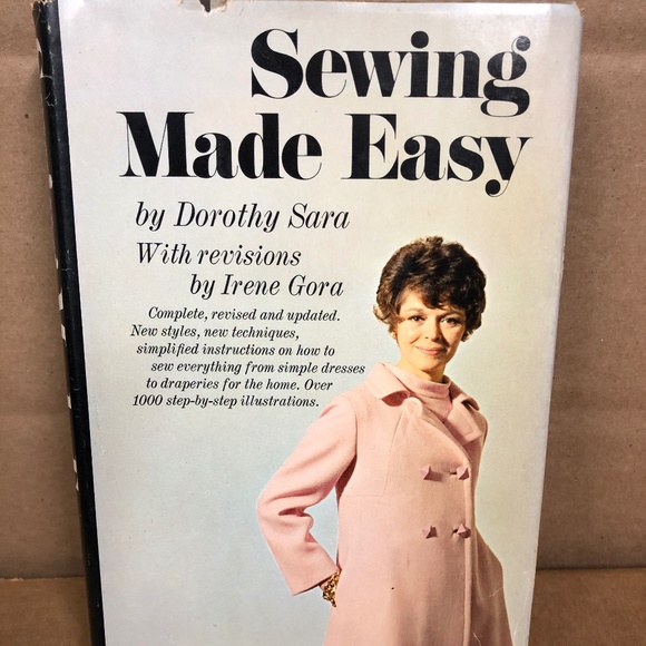 Vintage 1960's Sewing Made Easy Hardcover Book, Dorothy Sara, complete updated - Picture 1 of 12
